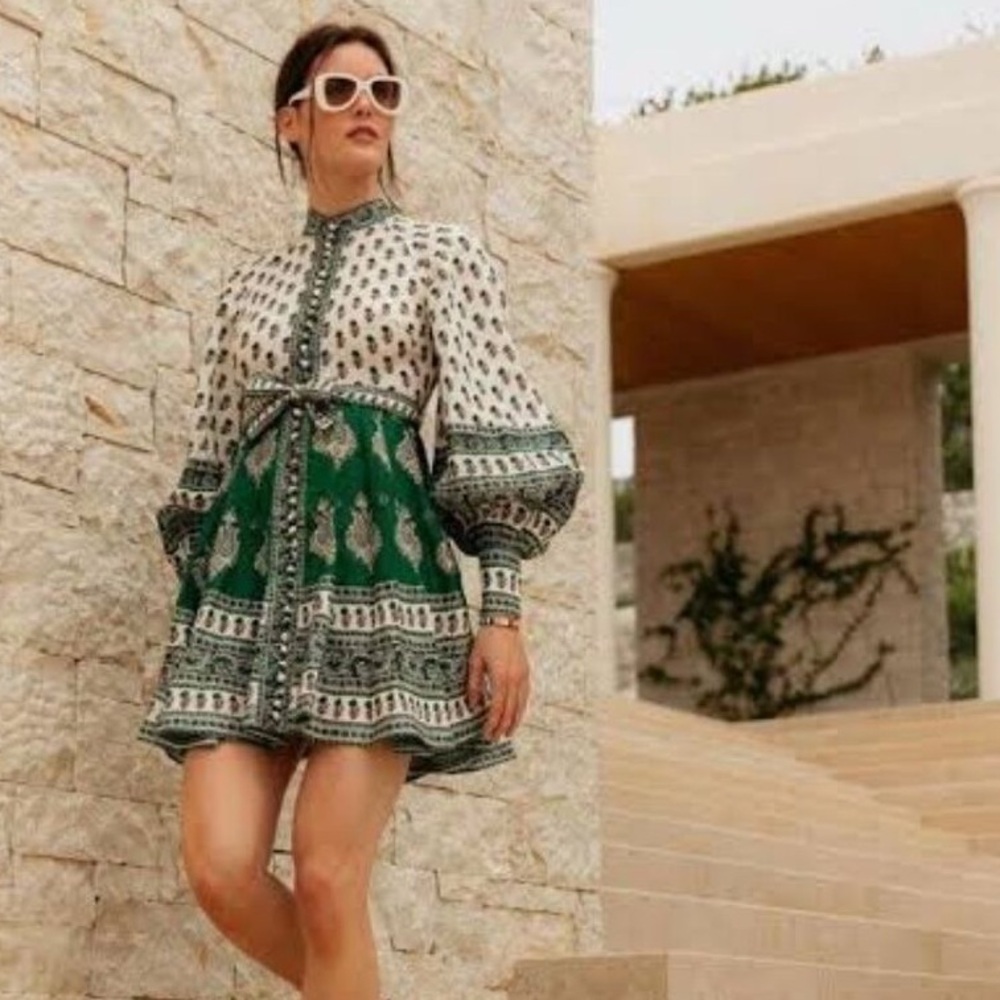 Zimmermann Amari Paisley Dress